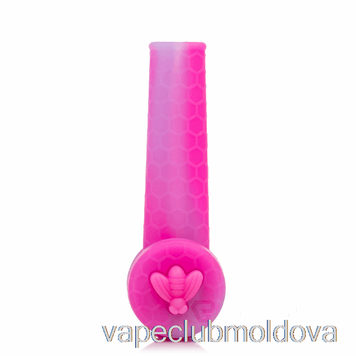 Kit Vape Pod Stratus Trio Silicon Pipe Bubblegum (magenta/violet)